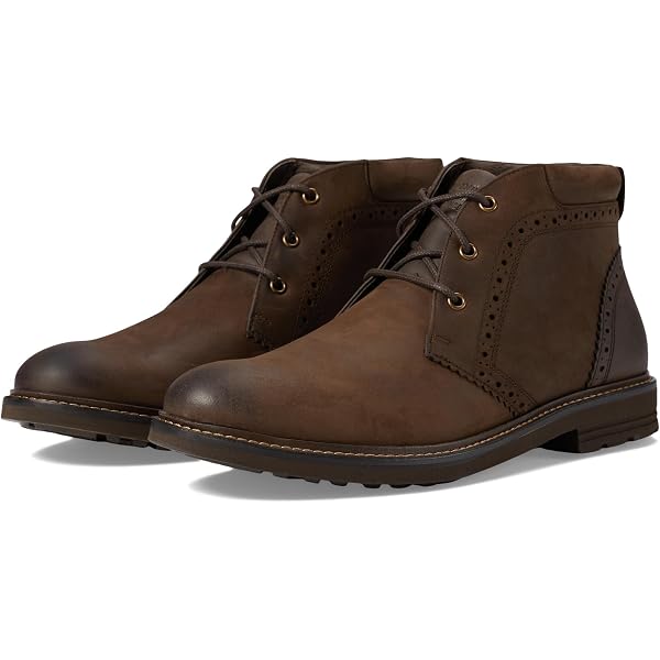 Amazon.com | Nunn Bush Ozark Plain Toe Chukka Boot with KORE 