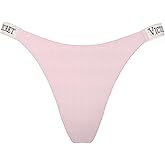 Victoria's Secret Women's Very Sexy Shine Strap Thong Underwear, Panties for Women (XS-XXL)
