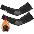 ROCKBROS Thermal Arm Warmer for Men & Women Arm Sleeves for Cycling Running
