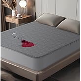 100% Waterproof King Mattress Protector with High Resistance to Liquid, Breathable 3D Air Mattress Protector, Ultra Soft Cool