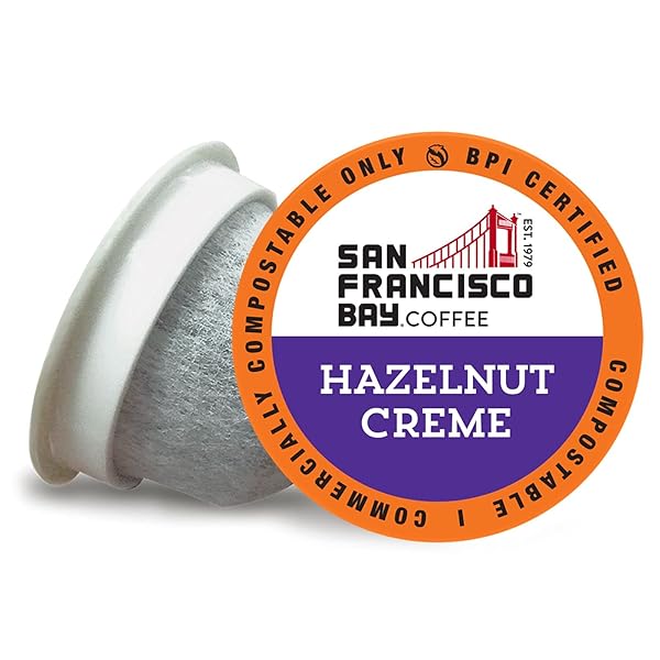 SAN FRANCISCO BAY COMPOSTABLE COFFEE PODS – HAZELNUT...
