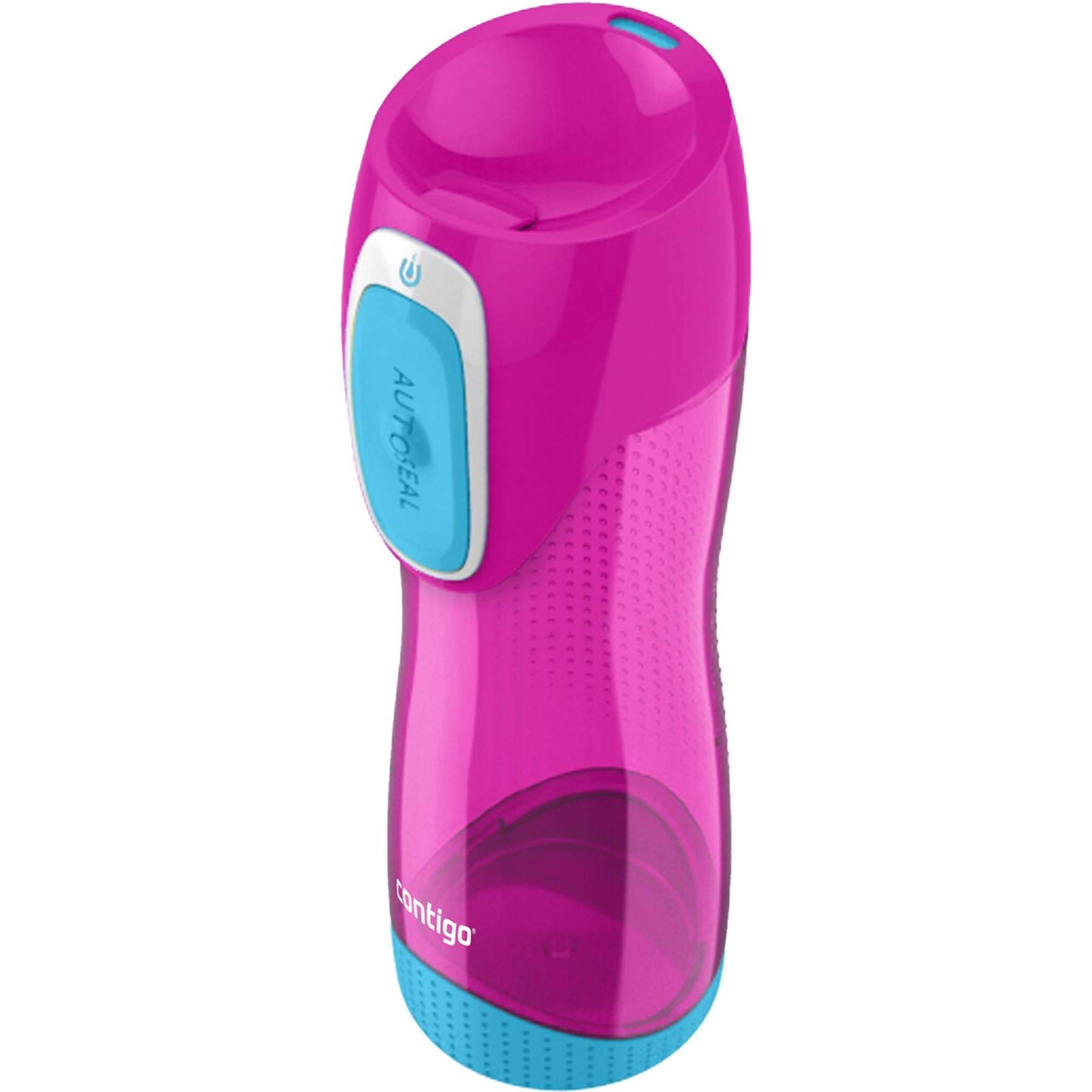 Contigo Swish Autoseal Water Bottle, Large BPA Free Drinking Bottle, Leakproof Gym Bottle, Ideal for Sports, Running, Bike, Running, Hiking, Magenta Pink, 500 ml