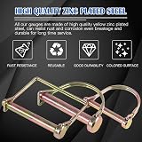 GLARKS Heavy Duty PTO Pin Assortment Kit Farm Trailers Wagons Lawn Garden 20Pcs view 3