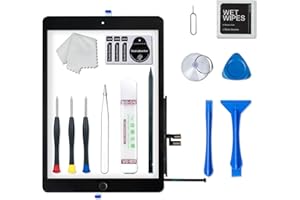 PINSINHOLY for iPad 7 7th / 8 8th Gen 2019 2020 10.2 Inch Screen Replacement Digitizer Touch Glass for 7th or 8th Generation A2197 A2198 A2200, A2270 A2428 A2429 A2430 with Home Button