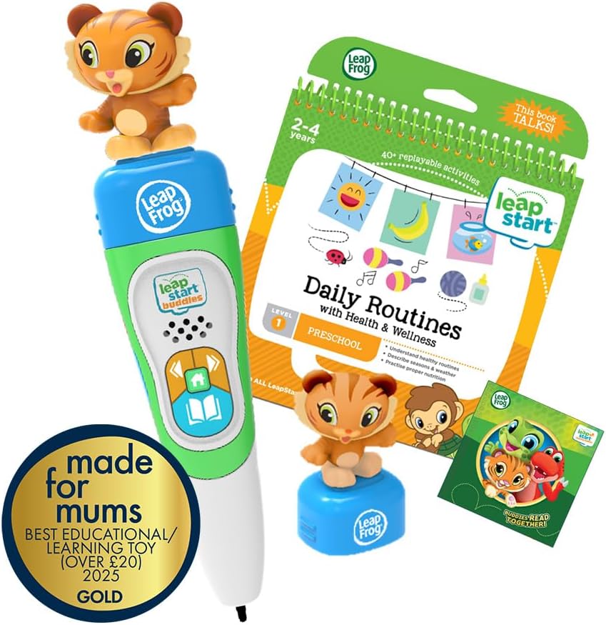 LeapFrog LeapStart Reading Buddies Starter Set Tiger English