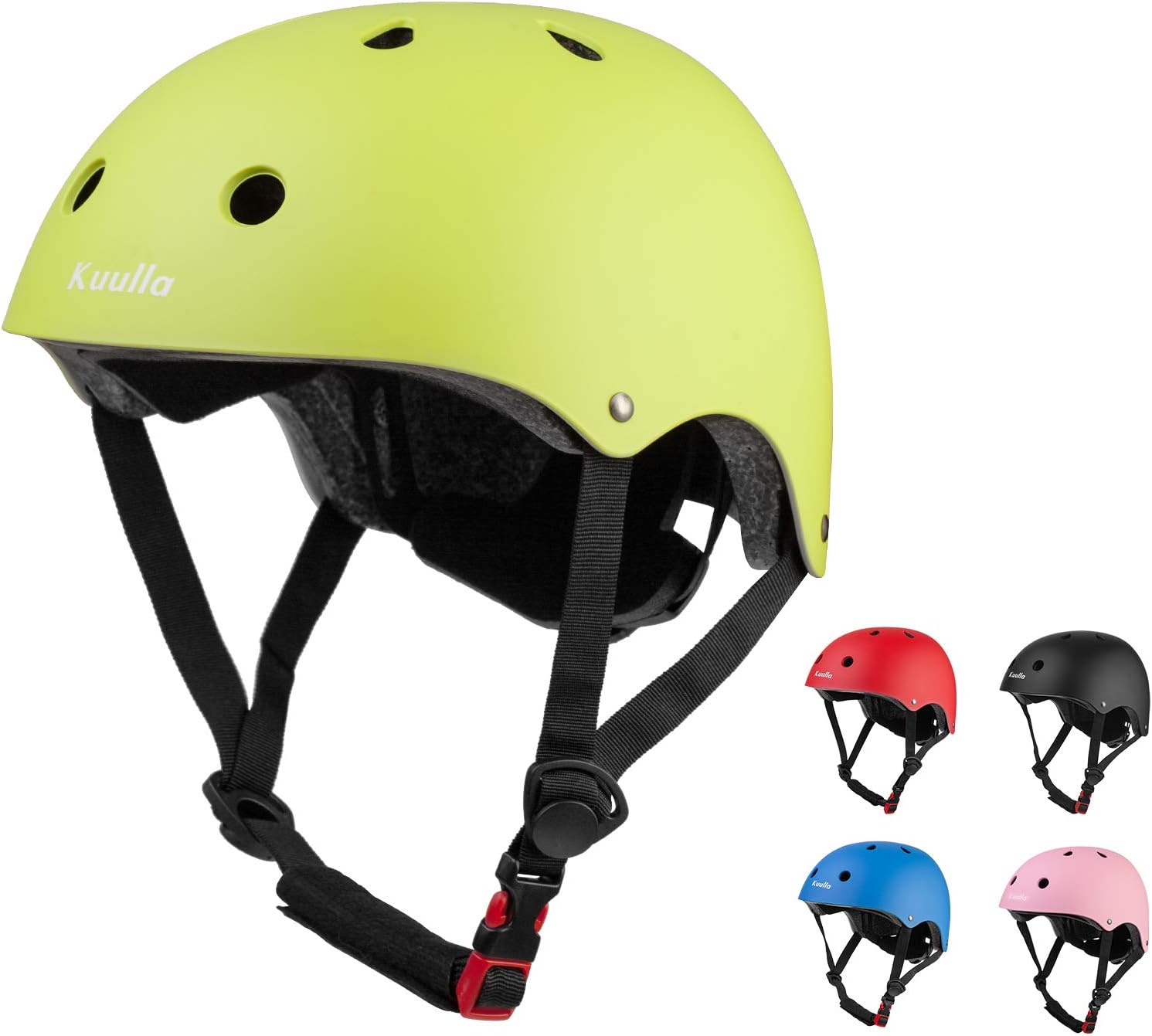 Toddler Helmet Kids Bike Helmet Adjustable Kids Helmet Ages 3-8 Years Old Boys Girls 11 Vents Safety Ventilation Design Cycling Skating Scooter Helmet