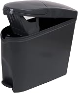 SUPAWASH-PRO 20L Sanitary Bin Slimline Pedal Disposal Grey view 7