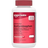 Amazon Basics Acetaminophen Extended-Release Tablets, 650 mg, Arthritis Pain, 400 Count (Previously Amazon Basic Care)