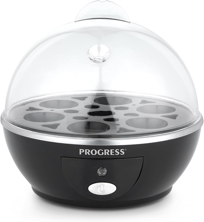 Progress EK2783P Electric Egg Boiler Egg Cooker Poacher Steamer 6 Eggs