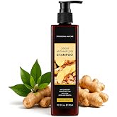 DR.EMMET Ginger Shampoo for Dry Scalp, Sulfate Free Invigorating Shampoo for Fine Hair, Nourishing Hair Care with Natural Ginger Extract for Men and Women, 10.15 fl oz (Ginger Shampoo)