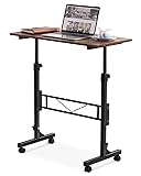 Small Standing Desk Adjustable Height, Mobile Stand