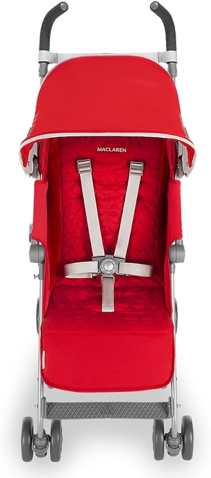 poussette maclaren rouge