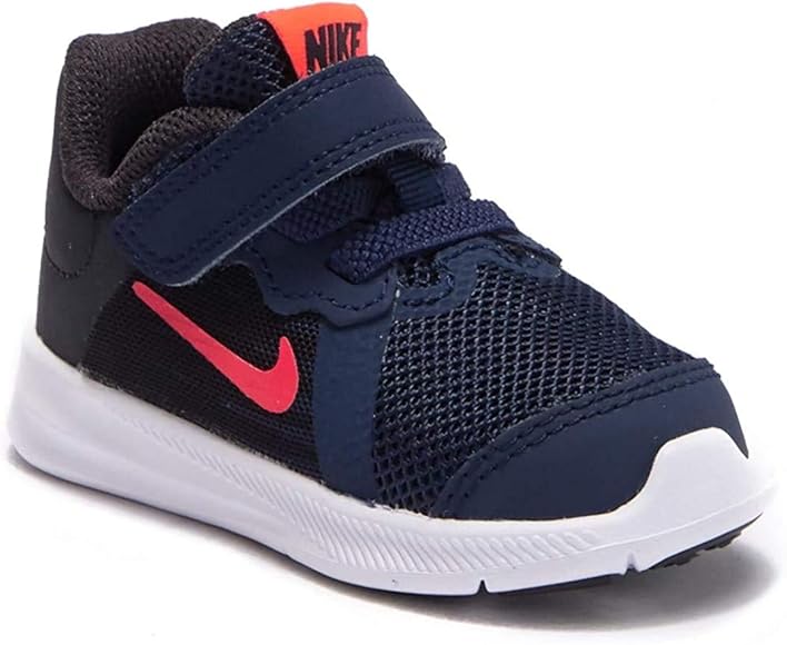 Download Amazon Com Nike Baby Girls Toddler S Downshifter 8 Running Shoe 4c Midnight Navy Flash Crimson Sneakers Yellowimages Mockups
