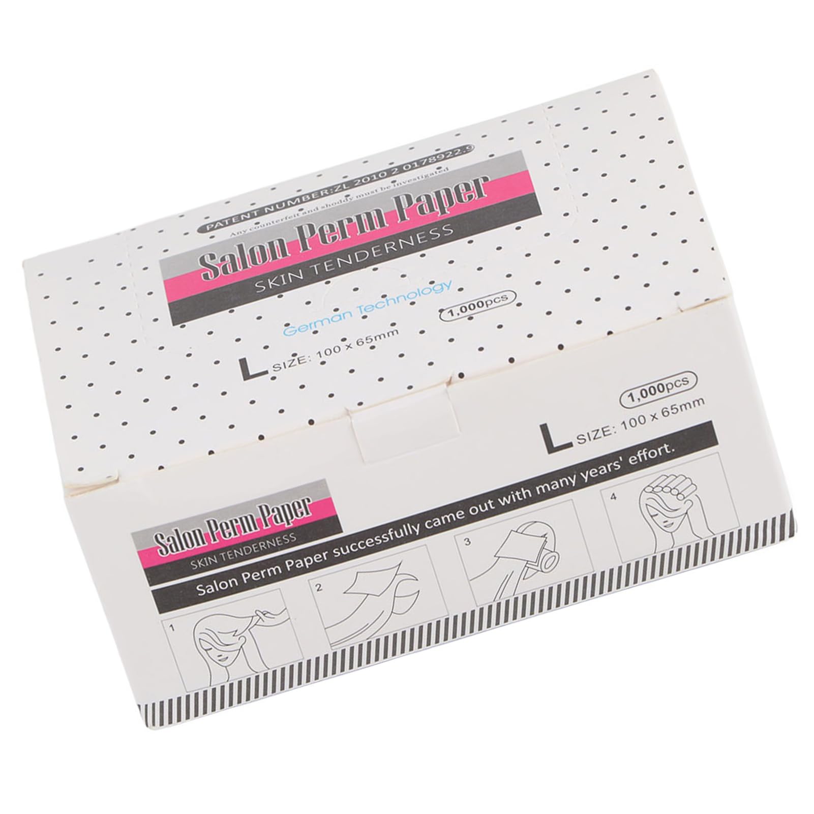 Yctze Ultra Thin Breathable Perm Paper Mesh | Perfect for Short and Long Hair Perming | Hairdressing Curling Tool for Home and Salon Use (perm paper)