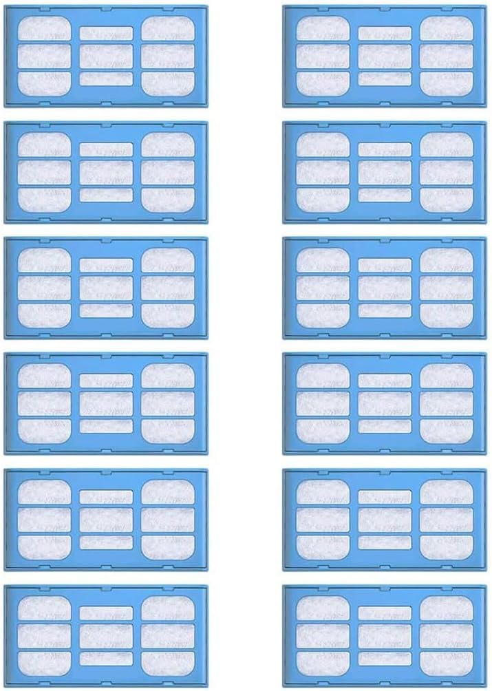 JUNEYE Filter for Drinking Cat(12Pack), Compatible with Cat & Dog Fountain Mate, 12 Pieces