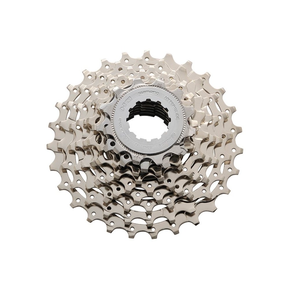 SHIMANO Tiagra HG50 9 Speed Cassette - Silver, 14-25 Teeth