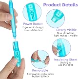 OFFCUP Invisible Ink Spy Pen Set 16pcs UV Light Notebooks Detective Gift view 3