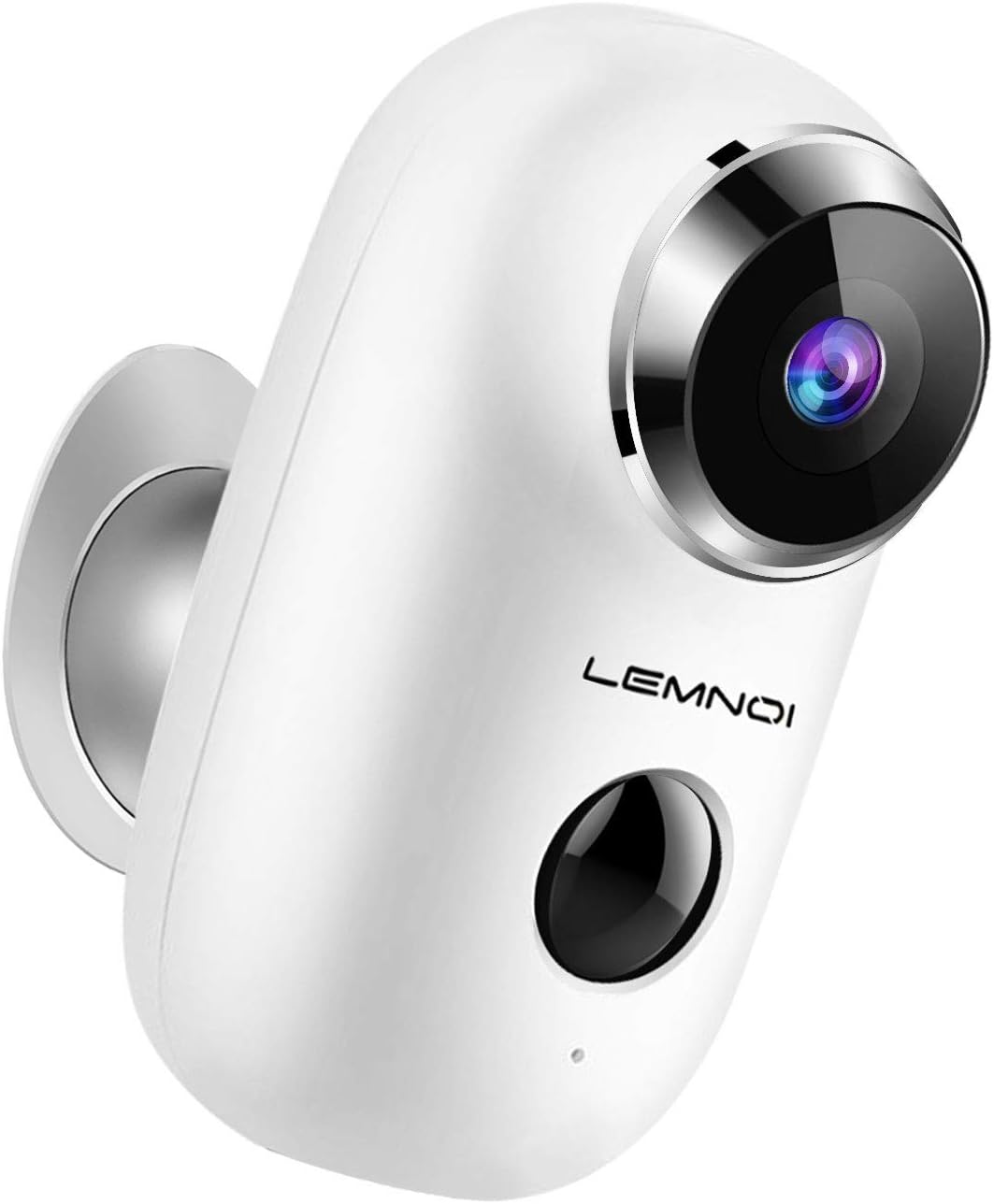 Wireless Rechargeable Outdoot Security Camera, Solar Powered WiFi 1080P Home Camera with PIR Motion Detection, Night Vision, 2-Way Audio, Waterproof, Cloud/MicroSD Card Storage 2.4Ghz WiFi