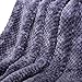 Fuzzy Blanket or Fluffy Blanket for Baby, Soft Warm Cozy Coral Fleece Toddler, Infant or Newborn Receiving Blanket for Crib, Stroller, Travel, Decorative(28Wx40L, Grape Purple)