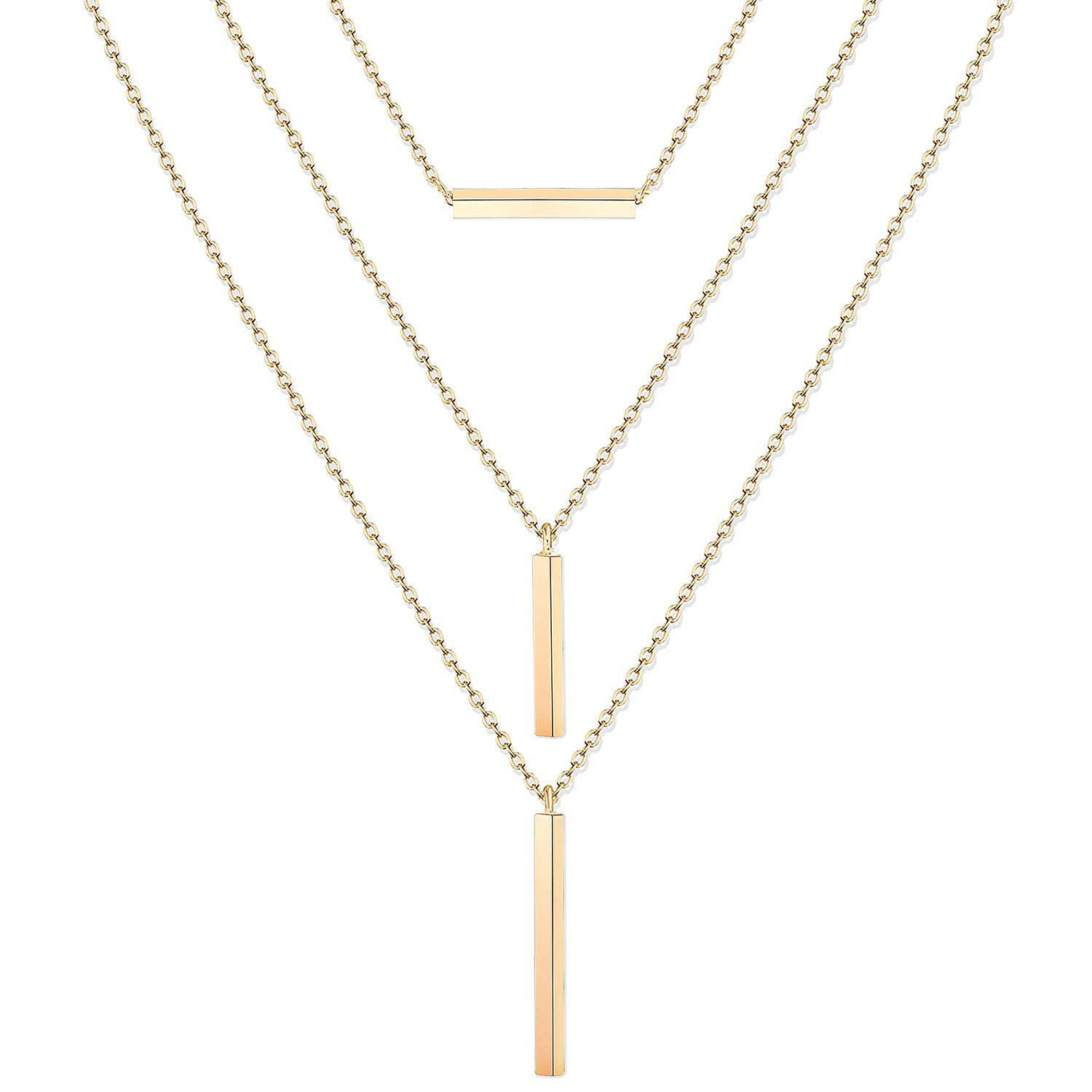 Buy CEALXHENY Layered Chain Necklaces 