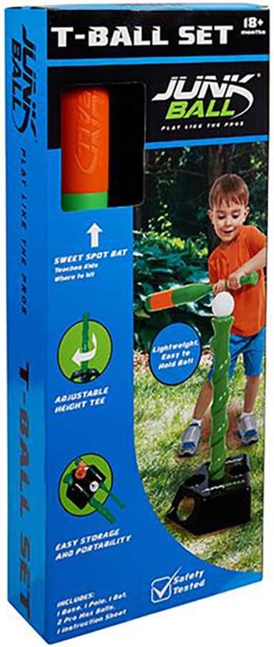 plastic tee ball set
