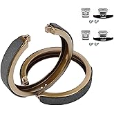 781PG Rear Parking Brake Shoes Set Replacement for Chevrolet Silverado 1500 1999-2013, GMC Sierra 1500 1999-2012, Cadillac Es