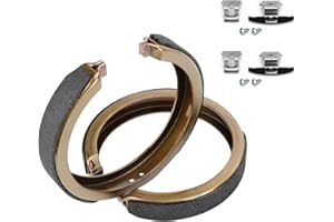 781PG Rear Parking Brake Shoes Set Replacement for Chevrolet Silverado 1500 1999-2013, GMC Sierra 1500 1999-2012, Cadillac Es