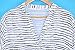Bsubseach Women's Rayon Black White Striped V Neck 3/4 Sleeve Swimsuit Cover Up Swimwear Tunic Long Kaftan Dress