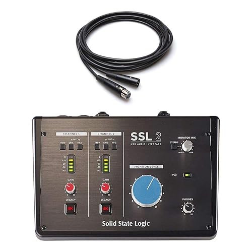 Solid State Logic SSL2 USB Audio Interface with Mic Cable in Oman ...