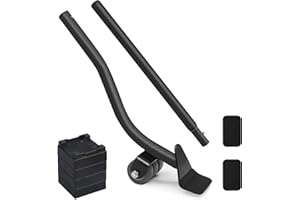 VIOBEPASS Furniture Lifter Tool, 21" Appliance Mover Tool Set for Heavy Furniture Protective Pads Sliders Wheels Up to 1000 LB Move Sofa Furniture Easier (1 Lifter Tool+4 Heightening Block+2 Protective Pads)