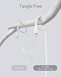 Anker 100W 6ft USB-C Charging Cable for iPhone