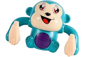 SUPVOX Electric Tumbling Monkey Toy Light Music Boys and Girls Playthings Educational Toys for Boy Girl