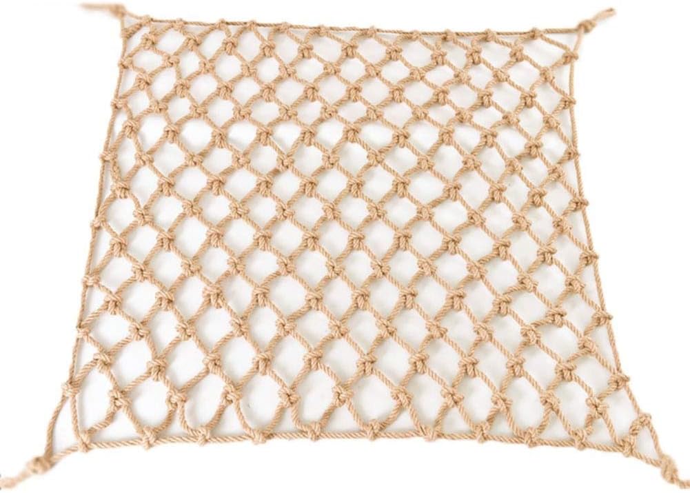 Hemp Rope Safety Net Retro Wall Hanging Partition Ceiling Decorative