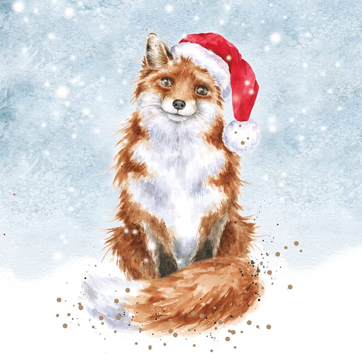 Wrendale Designs by Hannah Dale - Festive Fox - Christmas Card Box Set - Pack of 8 — image 1