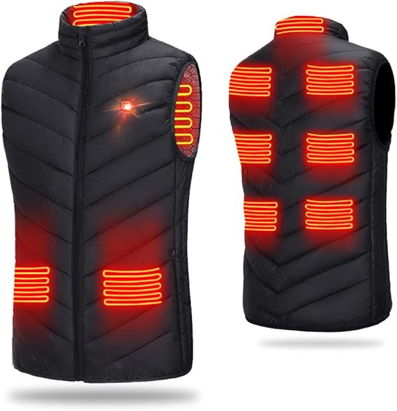 Amazon 電熱ベスト Usb式給電 電熱ジャケット ヒーター内蔵 3段階温度調整 電熱ウェア 防寒ベスト バイク 釣り スキー アウトドア 防寒ウェア 作業着 保暖服 水洗い可 防風 チョッキ 防寒着 冬作業服 冷え性に対応 男女兼用 日本語の説明書 2xl ベスト 通販