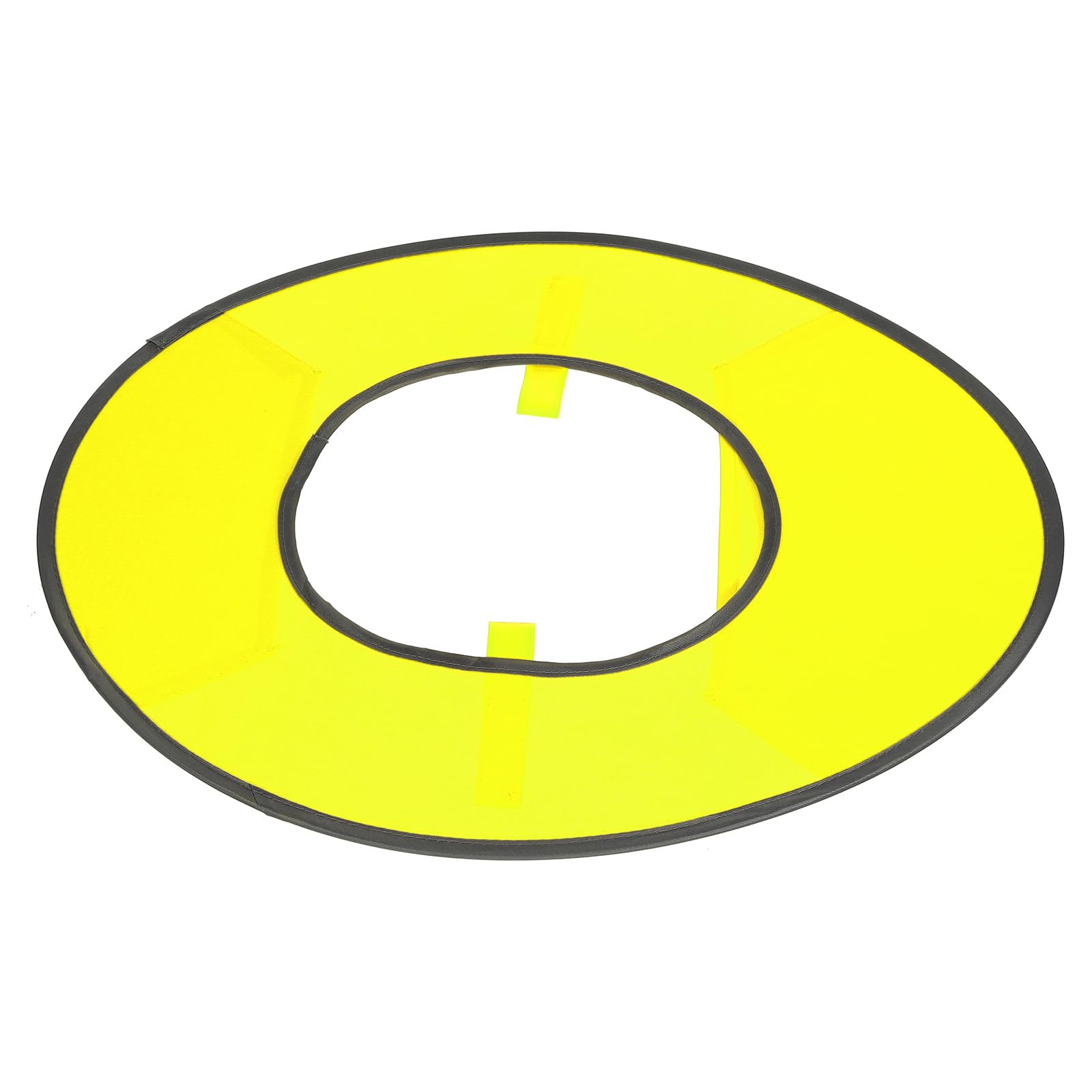 PATIKIL Hard Hat Sun Shade, Sun Shield Hard Hat Full Brim Attachment for Construction Outdoor Work, Fluorescent Yellow