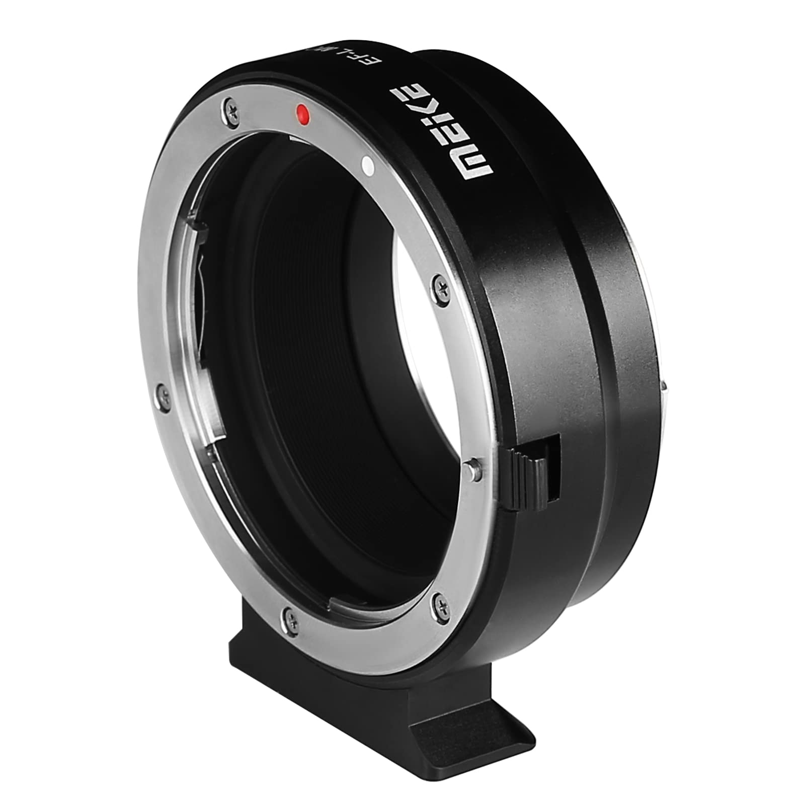 Meike MK-EFTL Metal Mount Lens Adapter Manual Focus Converter EF-L Manual Focus Converter for Panasonic Sigma Leica L Mirrorless Cameras and Canon EF-Mount