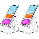 Crpich Acrylic Cell Phone Stand, Portable Phone