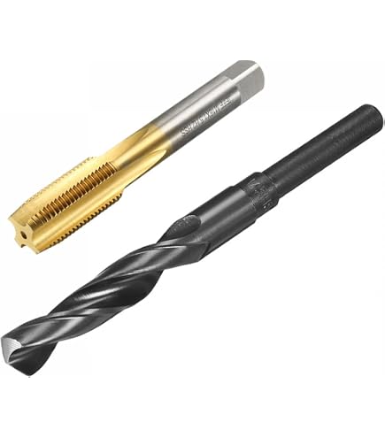 CoCud Maschio Filettatura Spirale Dimensione Filettatura M10X1.5 Utensile Maschiatura Hss Rivestito Nitrurazione - (Applicazioni: Lavorazione Fori E Materiali Adesivi