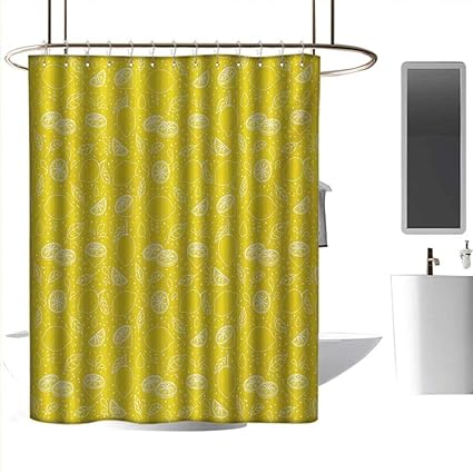 Amazon Com Coolteey Shower Curtains African Print Yellow And