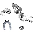 VIDABTE 1570 Replacement Mail Box Lock for 1570" F Series CBU & 4C Mail Units L-1172C C9100 National Mailbox. Replacement Tenant Mail Box Lock, Replacement USPS Mailbox Key Lock [with 3 Keys]