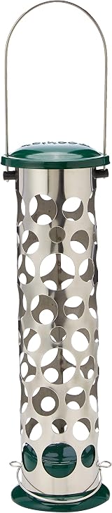 Peckish All Weather Metal Energy Suet Bird Feeder Large Green view 2