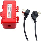 Plug Covers for Electrical outlets,Solid Power Cord Lock,Plug Lockout，Plug Locks for Electrical Plugs