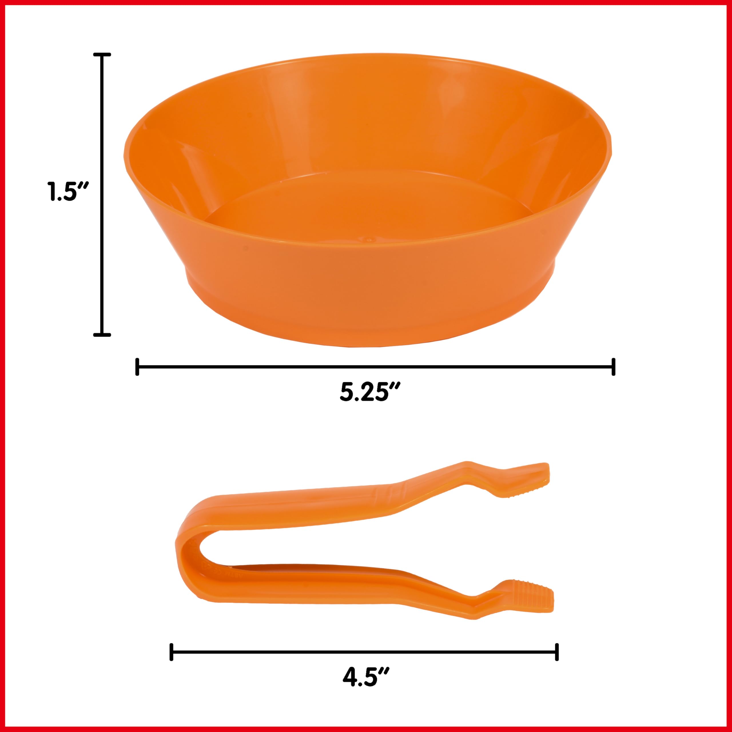 edxeducation Sorting Bowls & Tweezers | Set of 12 | 18m+ | 6 Colors | Counting and Sorting Toy for Toddlers | Early Math and Fine Motor Skills