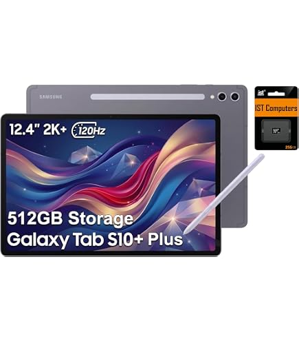 Amazon.com : Samsung Galaxy Tab S10+ Plus 12.4” 256GB Android