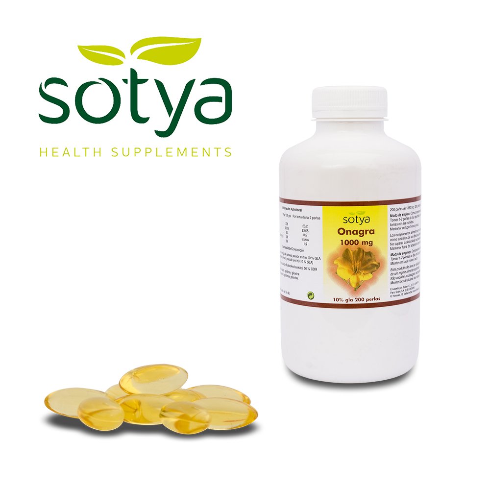 SOTYA Onagra 200 perlas 1000 mg: Amazon.es: Belleza