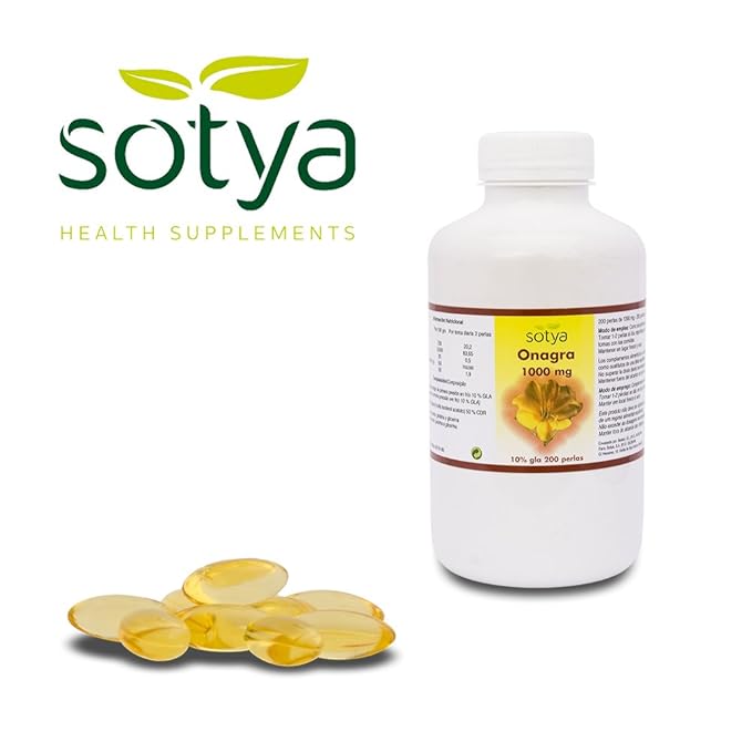 SOTYA Onagra 200 perlas 1000 mg: Amazon.es: Belleza