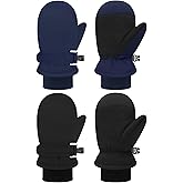 Olreco Baby Toddler Mittens Waterproof Toddler Snow Gloves Infant Baby Mittens Winter Kids Ski Gloves for Boys Girls