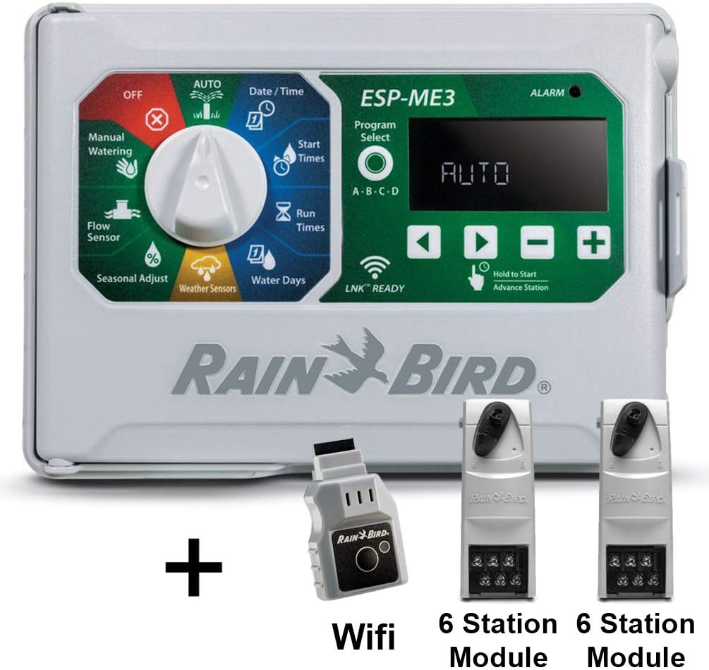 Best Wifi Smart Lawn Sprinkler Controller, 24-Zone