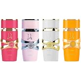 Lattafa Yara (3.4 Fl Oz (Pack of 4), Yara Set)